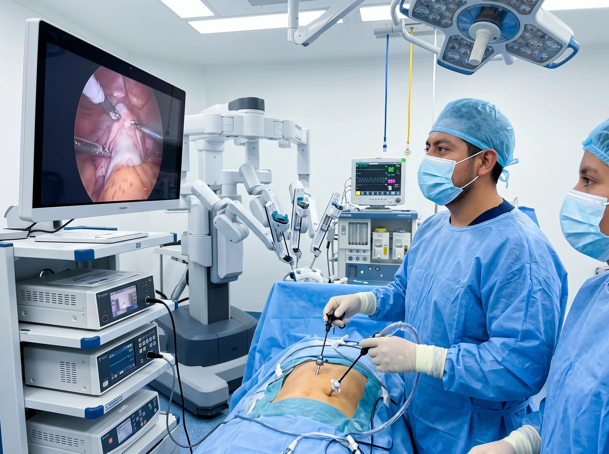 Procedimiento de artroscopia en Trauma Expert