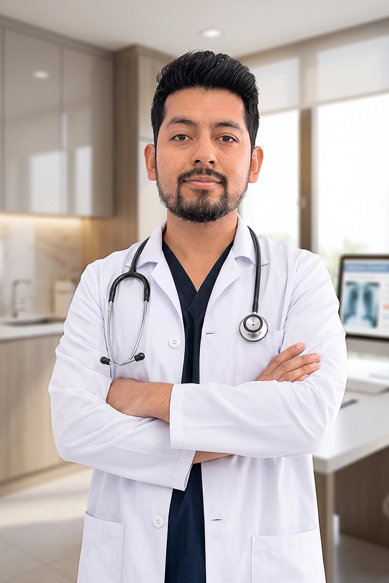 Dr. Bernardo J. Rojas Caballero, médico especialista en Ortopedia y Traumatología